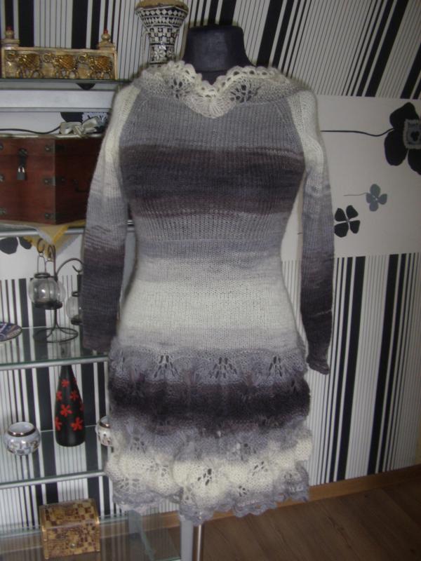 dress black-white-gray