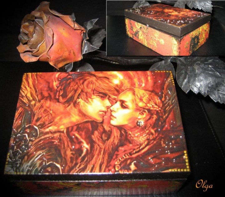 Box " kiss "