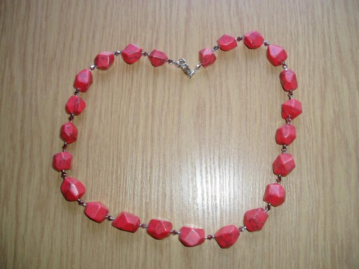 Howlite and crystals