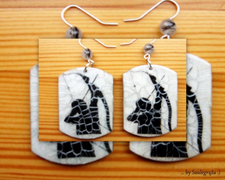 Earrings " Sagittarius "