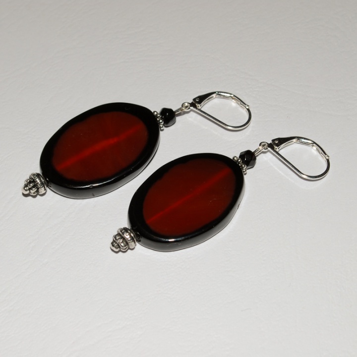 Agate earrings