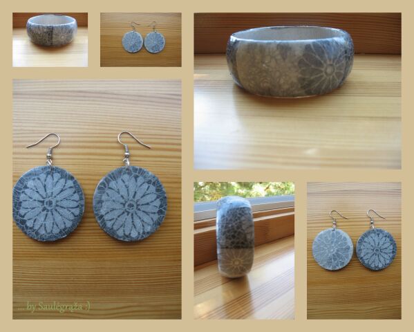 Set " gray daisy "