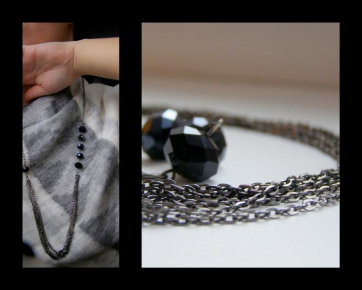 black night.