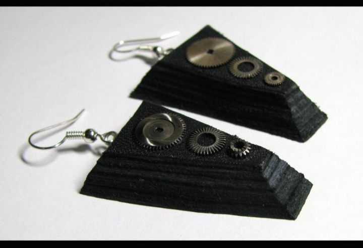 Saw Earrings.
