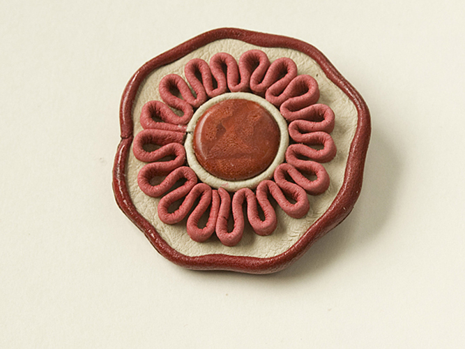 Brooch " flower "