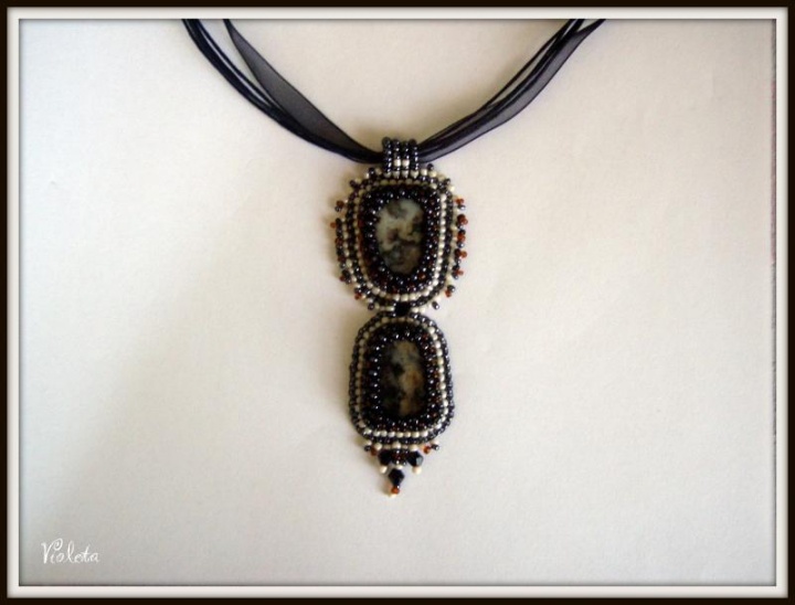 Jasper pendant