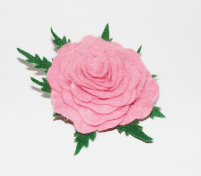 Felt Rose