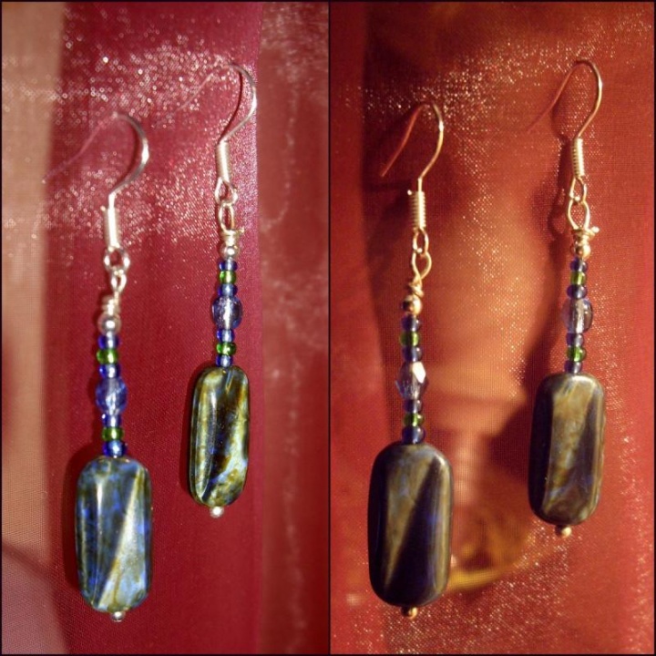 Earrings " beautiful weed "