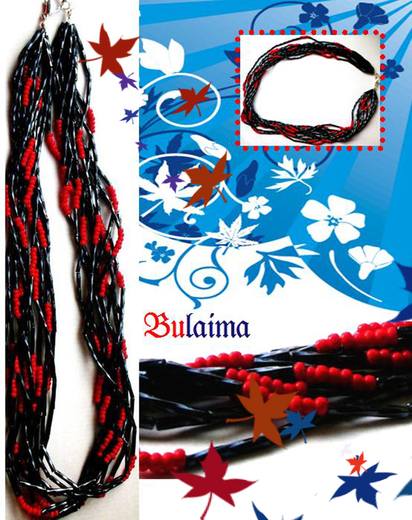 11 filaments necklace