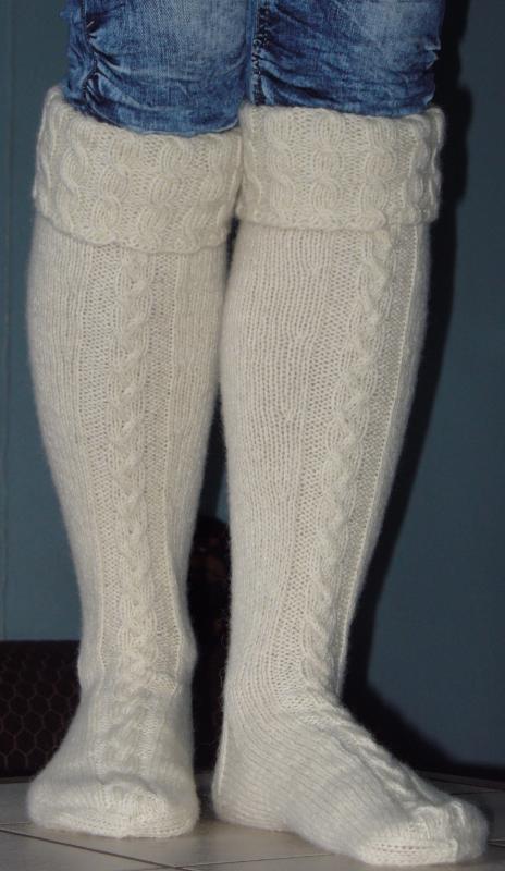 White socks on the road