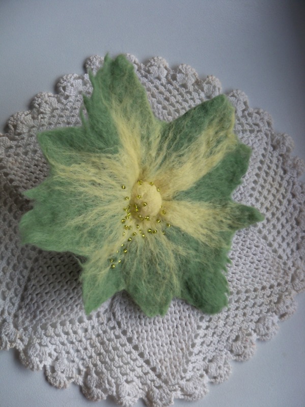 Greenish flower