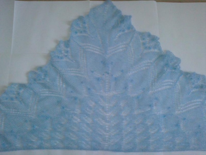 Bluish scarf picture no. 2