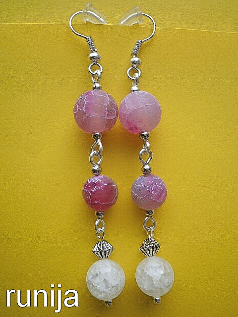 135th Agate, crystal-frosted.