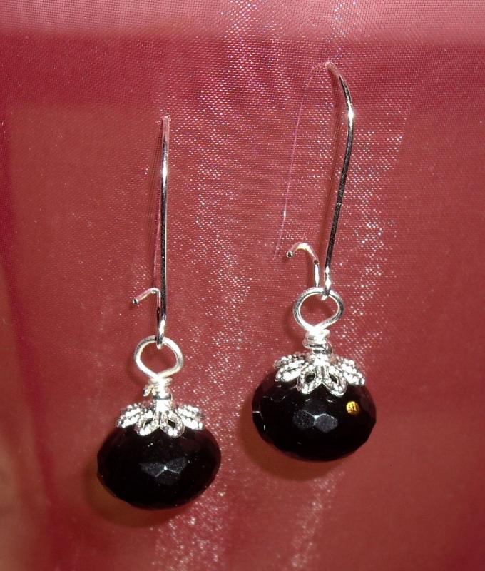 With black agate