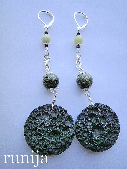 One hundred and first Jade, serpentine, lava.