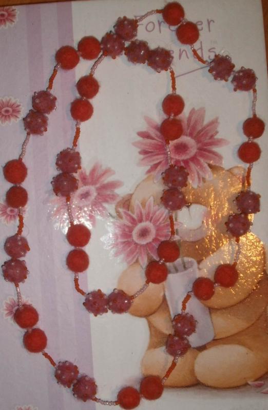 Pink and orange play
