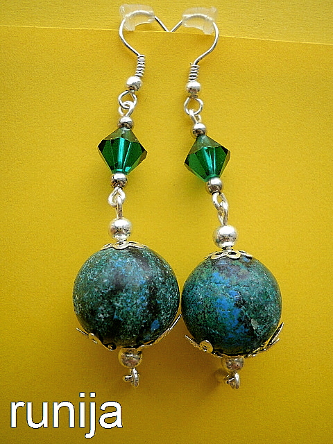 $ 129. Glass crystal Chrizokola.