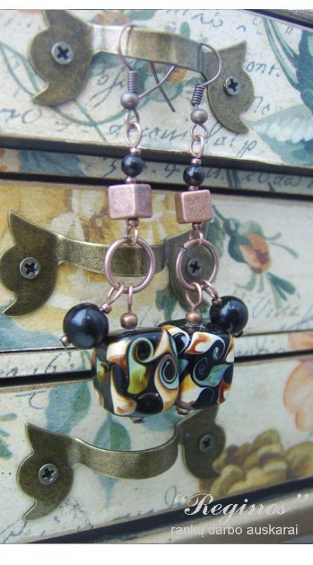 Earrings " Harlequin "
