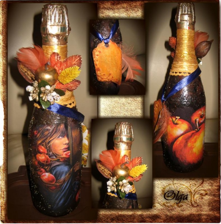 Champagne bottle " Apple Tale "