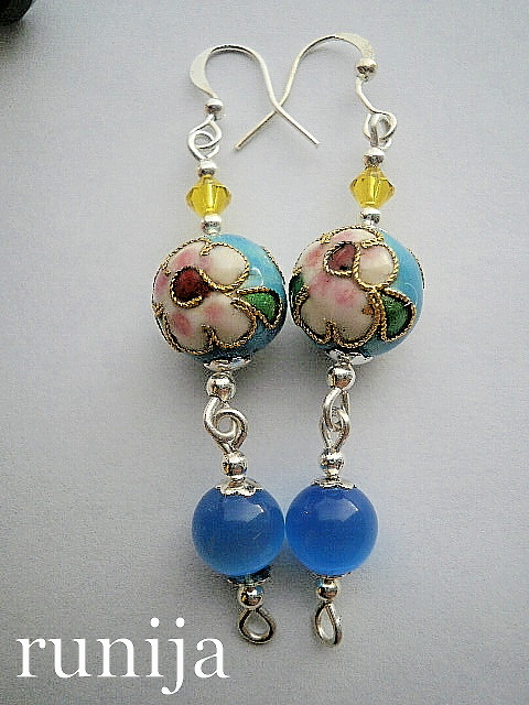 047thSwarovski, cloisonne, cat