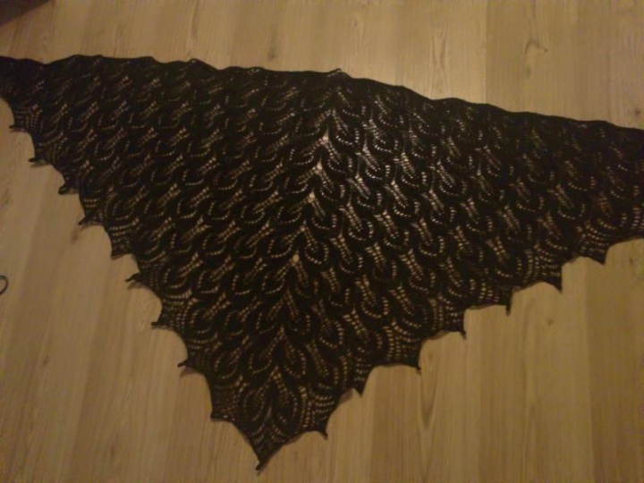Black shawl picture no. 3