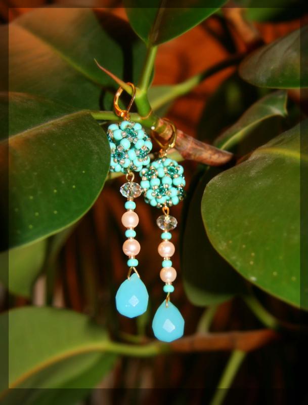 Earrings " zidroji laguna "