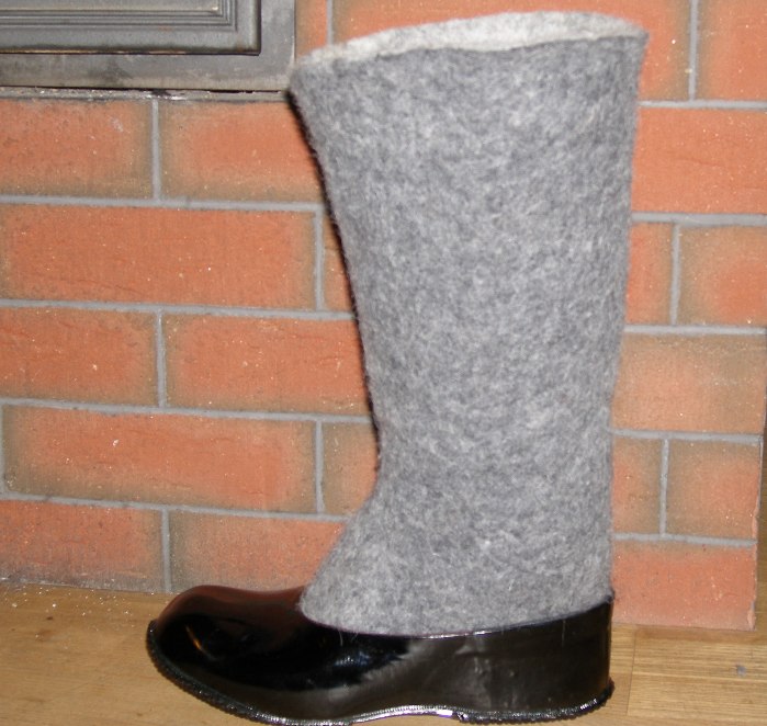 Felt boots