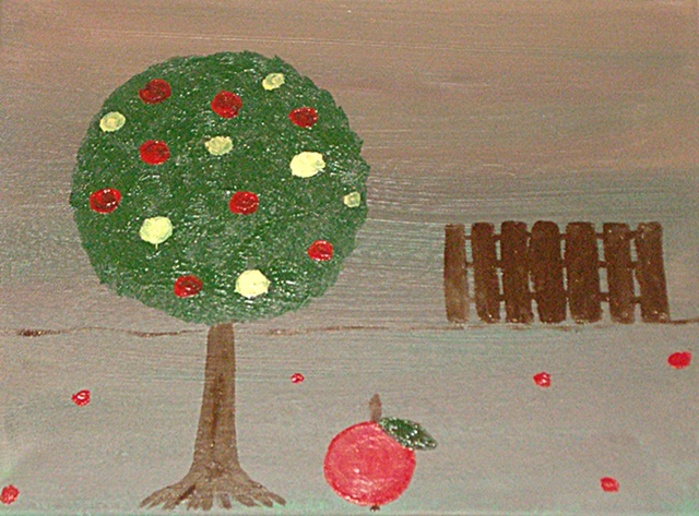 Ripe apples