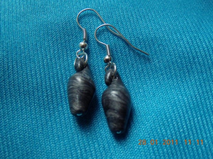 small leaves earrings + interesting :) picture no. 2