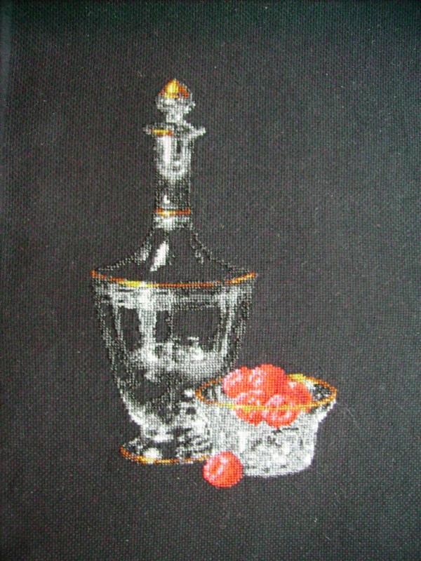 carafe with vase