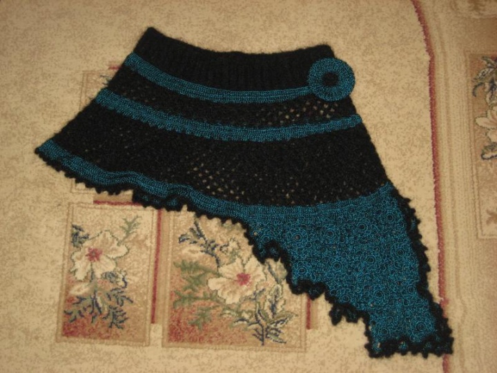 Elegantika crocheted cloak