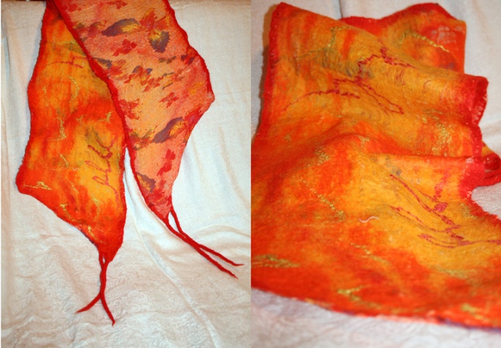 Funny vivacious scarf