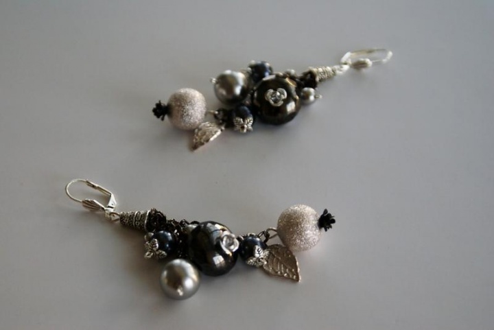 Earrings " The Bubbles III " picture no. 2
