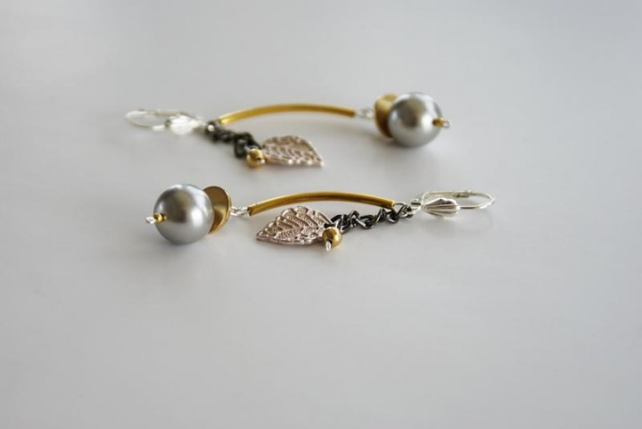 Earrings " Berries II " picture no. 2