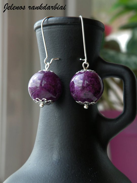 Purple marble
