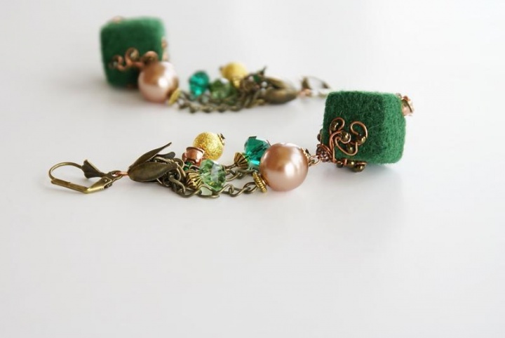 Earrings " Form IV "