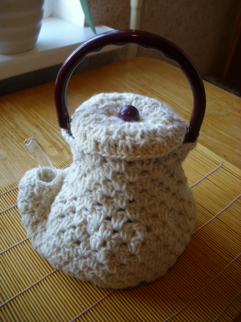 Sweater teapot