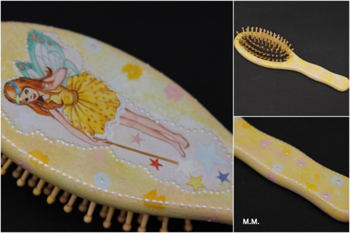 Hair brush " Fairy " picture no. 2