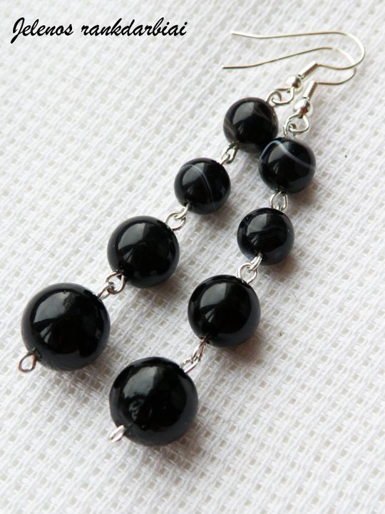 Agate earrings