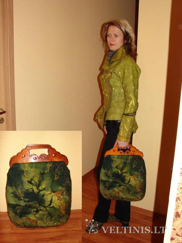 Sell ​​panešiota jacket + bag