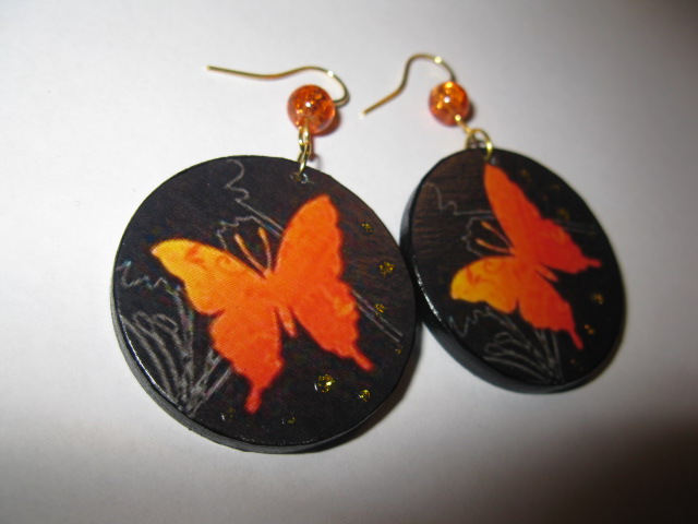 Orange butterfly