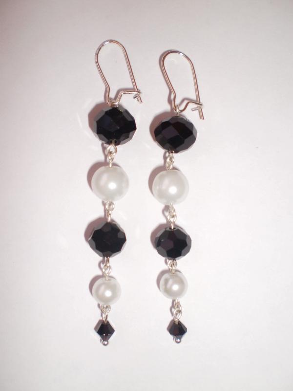 Hand making earrings