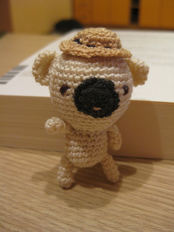 Honey teddy bear crocheted picture no. 3