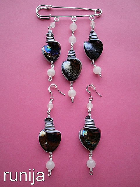 012kom. Glass, onyx.
