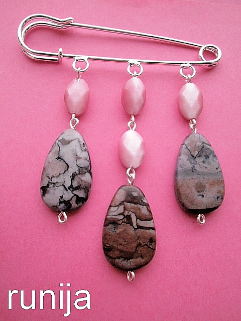 013kom.  Cats eye, Picasso jasper. picture no. 2