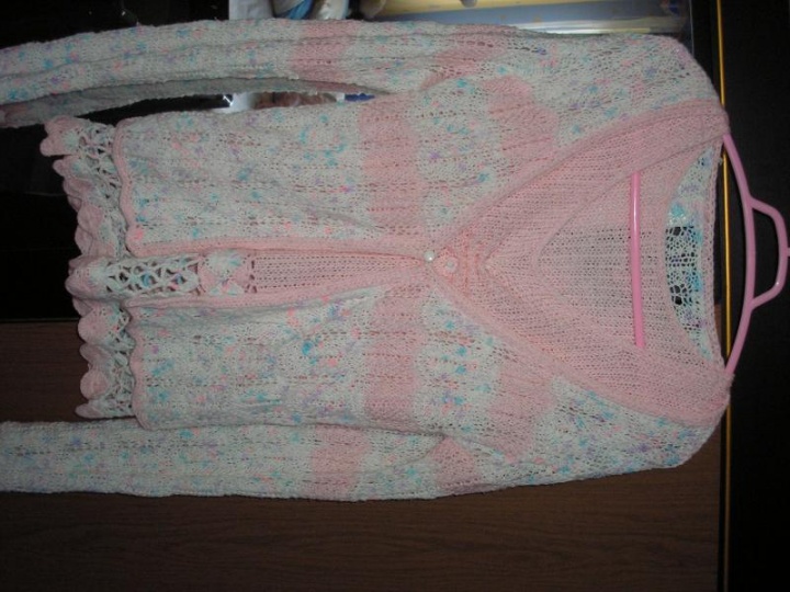 set jumper and blouse