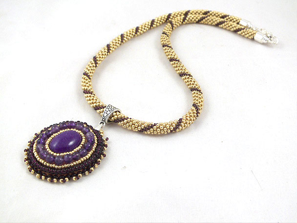 " Gold and purple "