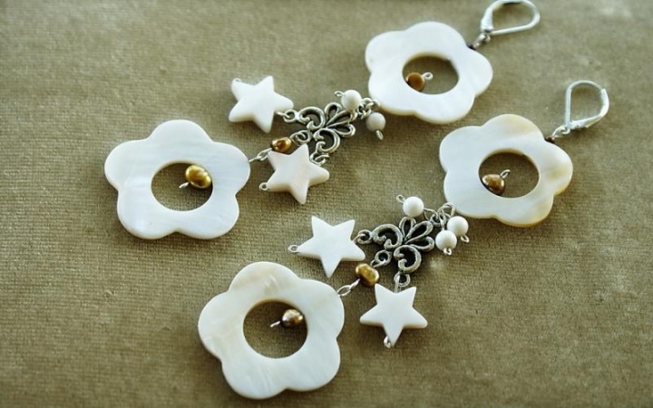 Earrings " Ramune "