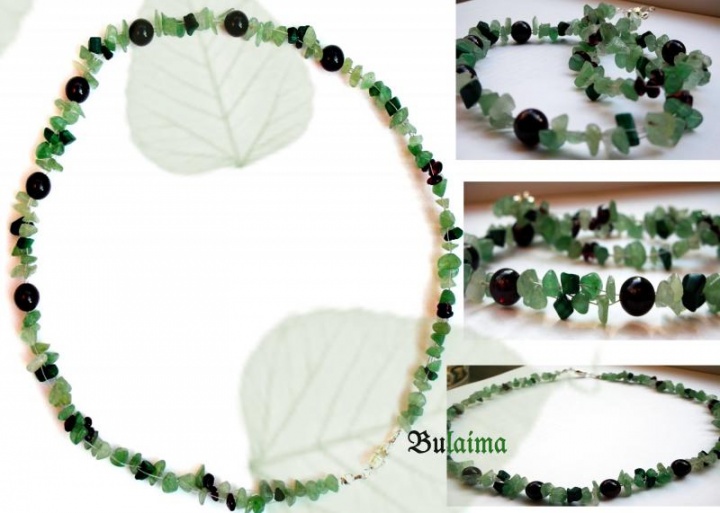 Granato, avantiurito, malachite verinys