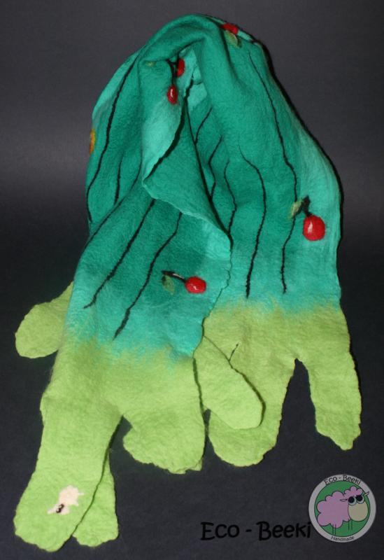 Siulaikiski scarves made of 100% wool